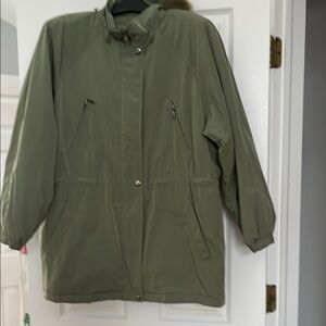 Beautiful winter jacket with hood